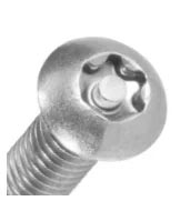 6 Lobe Pin anti theft  button head sleeve anchors